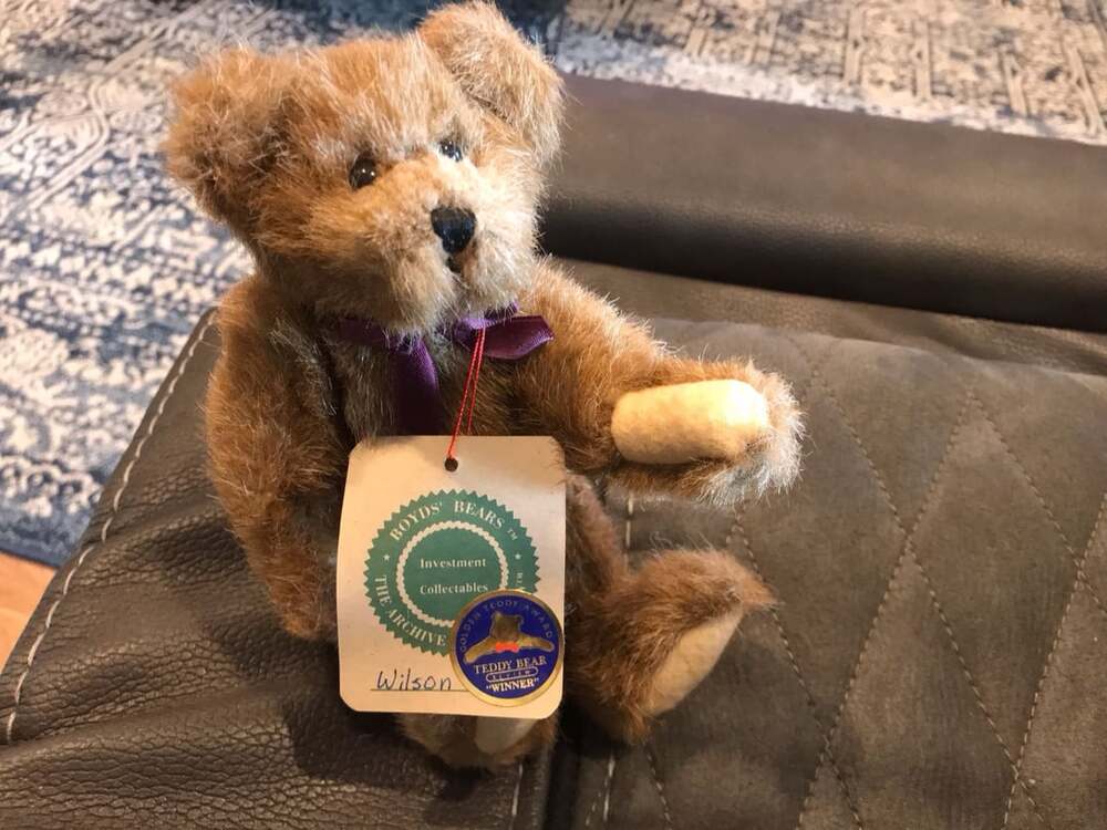 Boyds Bears The Archive Collection Wilson Teddy Bear